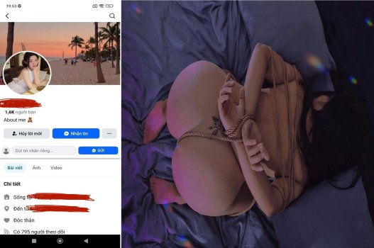 Mới quen em TikTok mê bị trói và vỗ mông