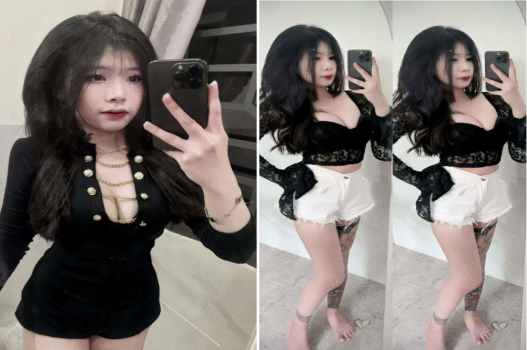 Nàng chất chơi xăm mình yêu doggy