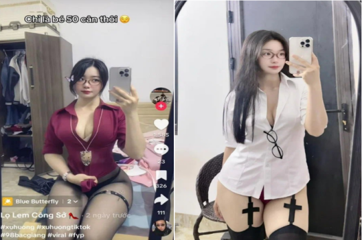 Phang em hàng chất hay khoe vếu