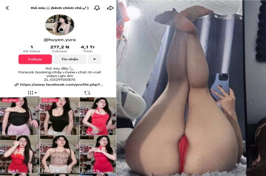 Thỏ miu thích thú với cặp mông bự